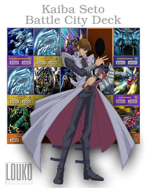 Yu Gi Oh Oricas Kaiba Seto Battle City Deck Free Shipping