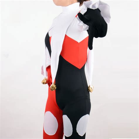 2020 Harley Quinn Costume Women Adult Sexy Tight Jumpsuits Spandex Full