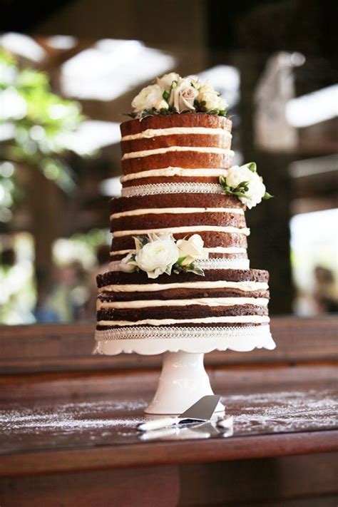 Cake Naked Wedding Cakes 2176564 Weddbook