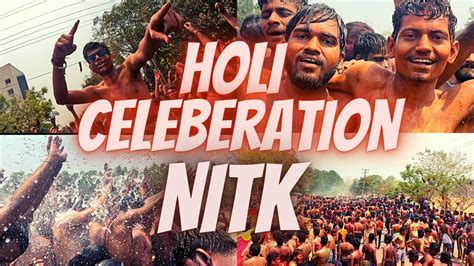 HOLI CELEBERATION At NITK Nit Surathkal YouTube