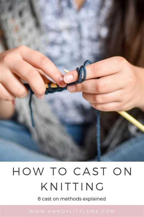 How To Cast On Stitches In Knitting {Thumb Cast On} | Cast on knitting, Knitting tutorial ...