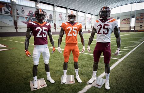 Virginia Tech unveils new uniforms : CFB