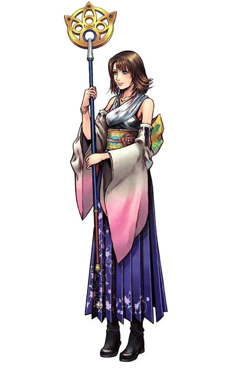 Yuna: Final Fantasy X/ Dissidia 012. A powerful summoner who skill with ...