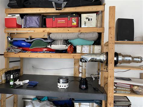 Prototype winter roasting setup. Still need to work on a pivoting head