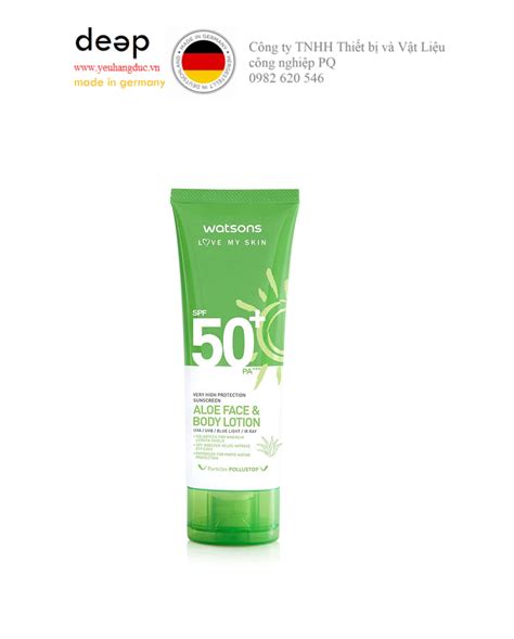 Sữa Dưỡng Chống Nắng Watsons High Protection Sunscreen Aloe Face And Bod YÊu HÀng ĐỨc