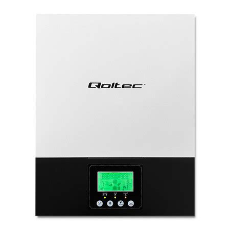 Qoltec Hybrydowy Inwerter Solarny Off Grid 3KVA 2 4kW 80A MPPT