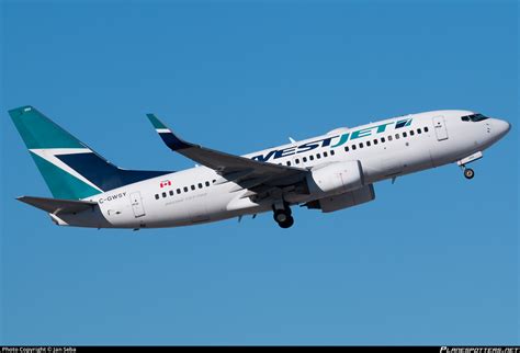 C Gwsy Westjet Boeing Ct Wl Photo By Jan Seba Id