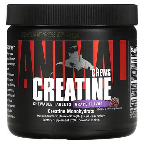 Купити Креатин Universal Nutrition Animal Creatine Chews 120 chew tabs ...