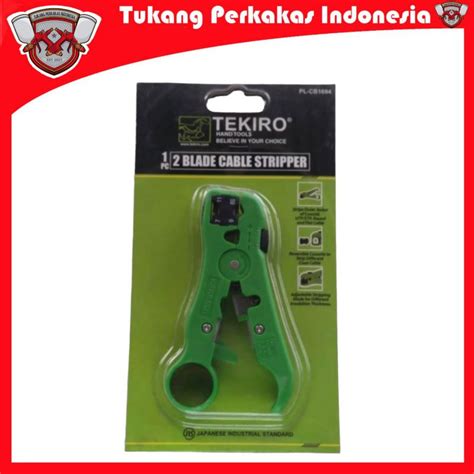 Jual Tekiro Pisau Cutter Pemotong Kabel 2 Blade Cable Stipped Tekiro