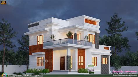 charming retreat  perfect small double story house plan kerala
