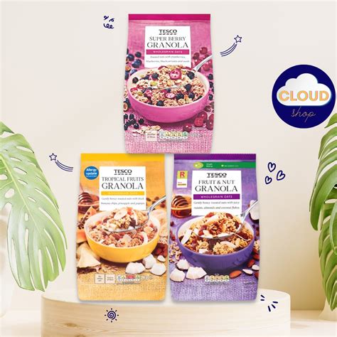 BEST SELLER Tesco Lotus Granola Super Berry Fruit Nut