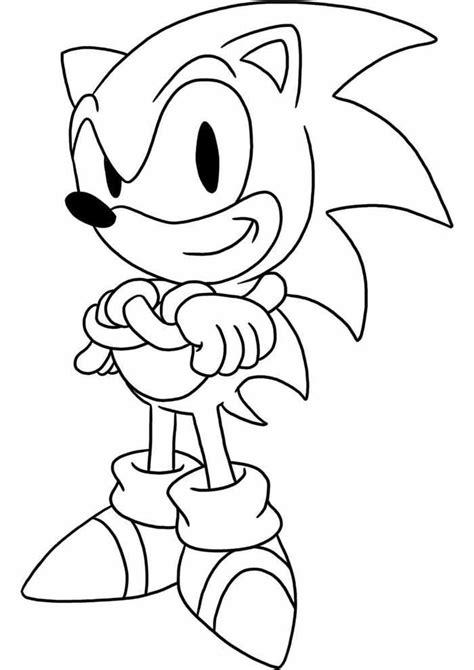 Sonic Preto E Branco