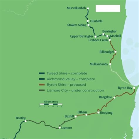 Northern Rivers Rail Trail Updates For Byron Bay Lismore Corridors Tweed Section Booming Nt News