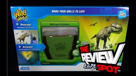 Toy Spot Uncle Milton Wild Walls Dinosaur Expedition YouTube