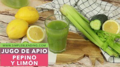 Para Qu Sirve El Jugo De Pepino Apio Y Perejil Sabor A Tierra Y Mar