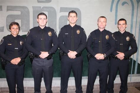 Fontana Police Department welcomes five new officers | News ...