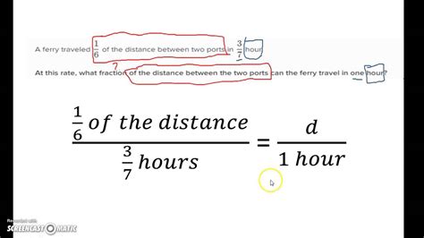 Unit Rates Involving Fractions