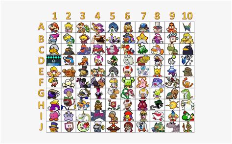 Super Mario Characters With Names