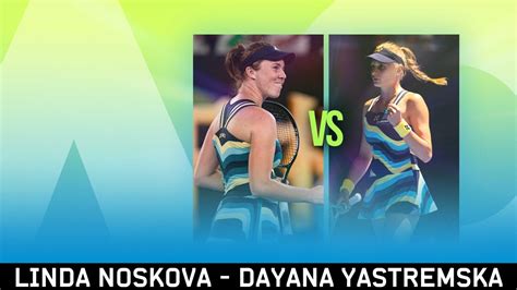 Linda Noskova Dayana Yastremska Apple TV FR