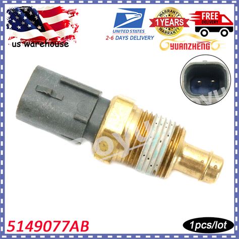 For Chrysler Dodge Jeep Engine Coolant Water Temp Temperature Sensor