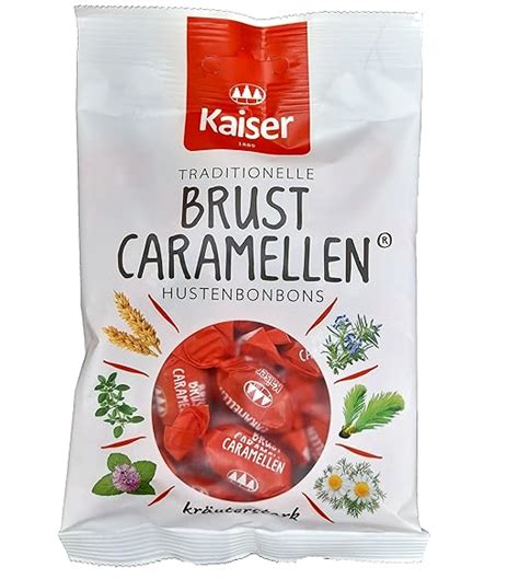 Kaiser Brust Caramellen Hustenbonbons 100g Amazon De Lebensmittel