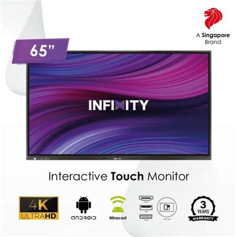 65inch Infinitypro Interactive Flat Panel At Rs 99000 Interactive