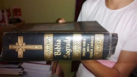 Bíblia Sagrada Edição Barsa 1964 Raridade E Muito Conservada R 400