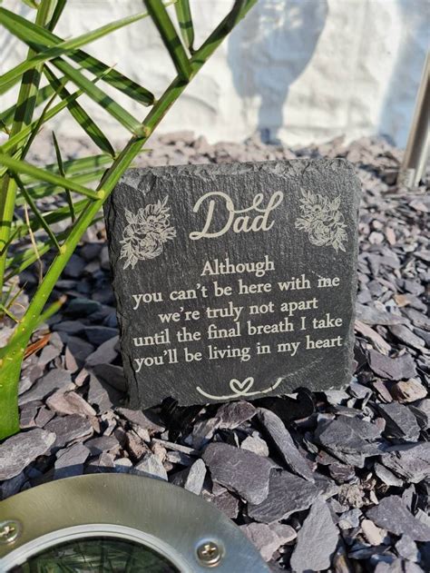 Personalised Memorial Grave Marker Memorial Slate Indoor Or Etsy