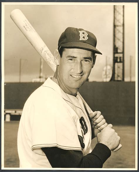 Lot Detail 1950 S Ted Williams Type I Original Photo Used In 1954 55