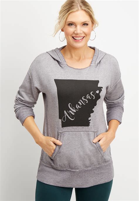 Arkansas state pullover hoodie | maurices