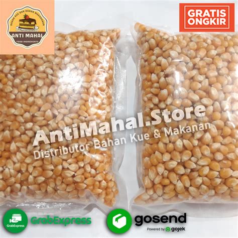 Jual Biji Jagung Popcorn 1kg Biji Jagung Mentah Kering 1kg Popcorn