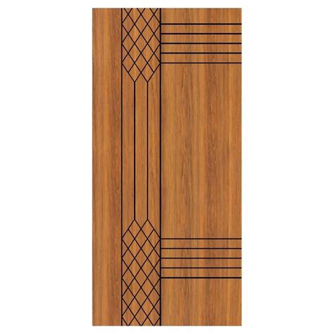 0 72 Brown Sunmica Groove Laminate Door At Rs 121 Sq Ft In Gondal ID