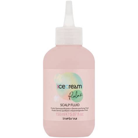 Inebrya Ice Cream Relax Scalp Fluid peeling do skóry głowy 150 ml