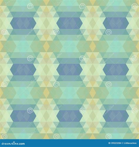 Abstract Geometrisch Driehoeks Naadloos Patroon Vector Illustratie