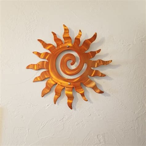 Metal Art Sun Outdoor Wall Decor Large Sun Etsy Handmade Etsy