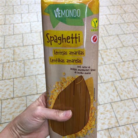 Vemondo Yellow Lentil Spaghetti Reviews Abillion