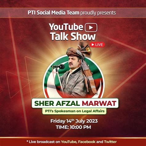 PTI On Twitter PTIs Spokesperson On Legal Affairs Sher Afzal Marwat