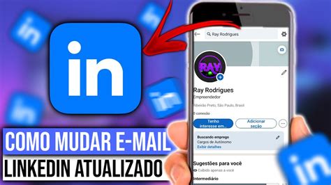 Como Mudar E Mail Do Linkedin Youtube