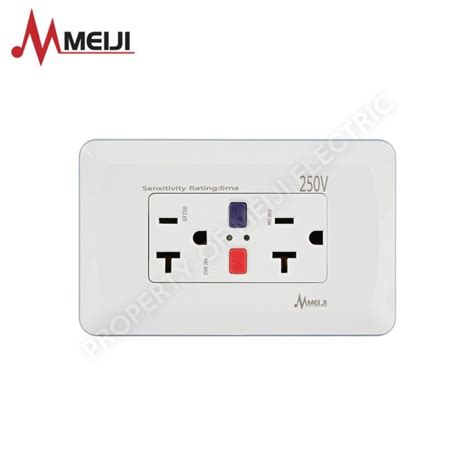 GFCI Ground Fault Circuit Interrupter Meiji GFCI Duplex Convenience