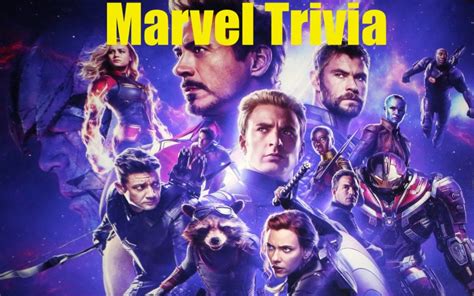 60 Marvel Trivia Questions Answers Take The Marvel Quiz Parade