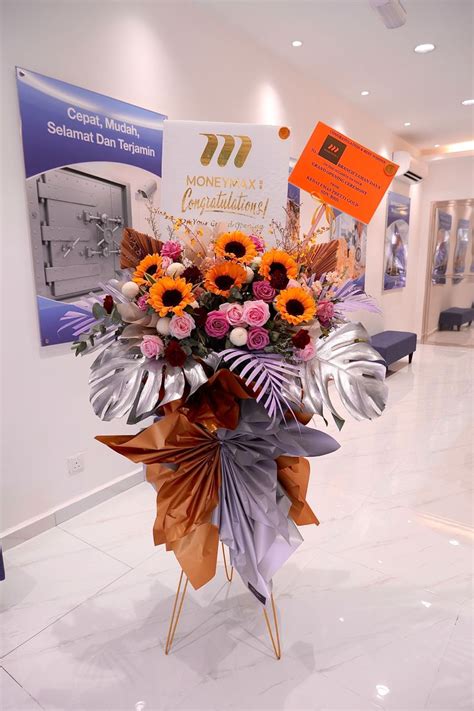 开业花篮 Grand opening flower Rm 350 Rm 450 Rm 550 Sending