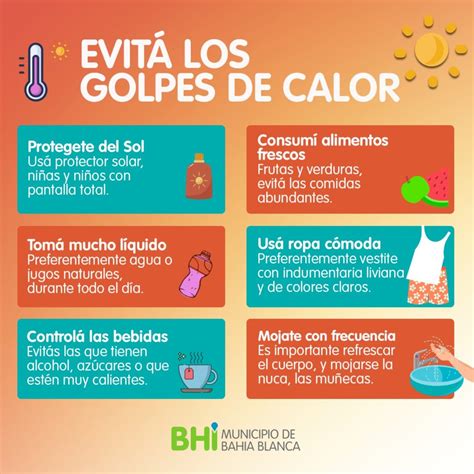 Recomendaciones Para Prevenir Golpes De Calor Prensa Bah A