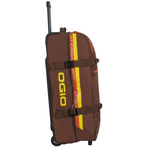 Mala Ogio Trucker Gear Bag Stay Classy Marrom Grid Motors