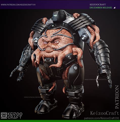 3D file MECH KRANG-KRANG-TMNT-FAN ART-KRANG ROBOT 🤖・3D printer model to ...