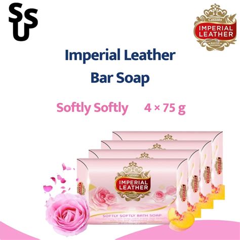 Jual Sabun Mandi Batang Imperial Leather Softly Softly Bar Soap 75 G