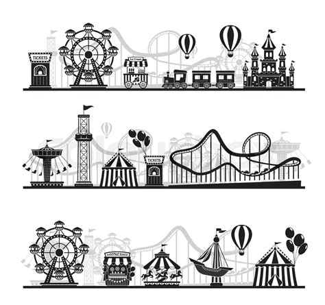 Mondial Fairground Rides Clipart