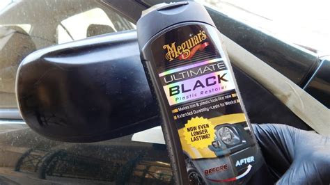 Meguiars Ultimate Black Plastic Restorer Restore And Fix Faded Plastic