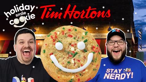 New Tim Hortons Holiday Smile Cookie Review Youtube