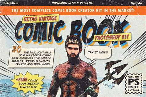 Best Comic Book Style Photoshop Actions Pop Art Actions