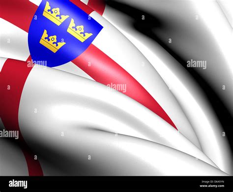 Flag of East Anglia Stock Photo - Alamy